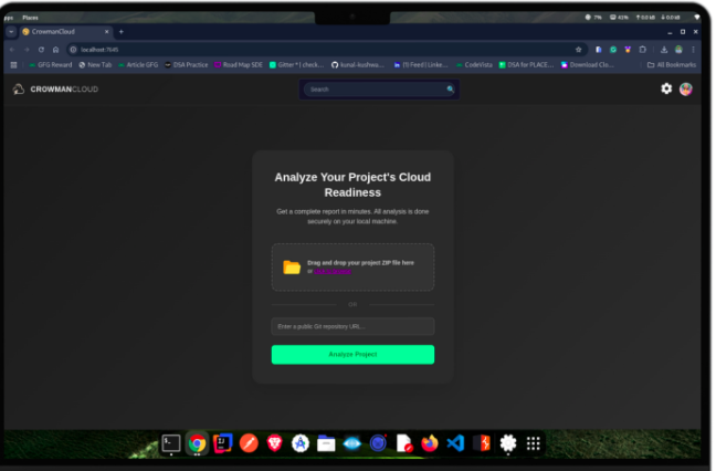 CrowmanCloud project screenshot